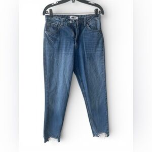 Refuge Dark Blue Ankle Jeans